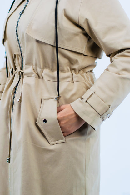 Trench Coat Beige