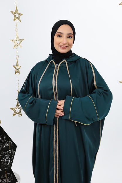 Green Kaftan (golden ribbon)