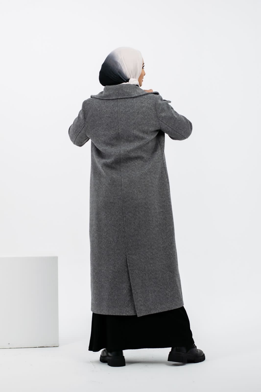 Coat Soft Wool - Grey