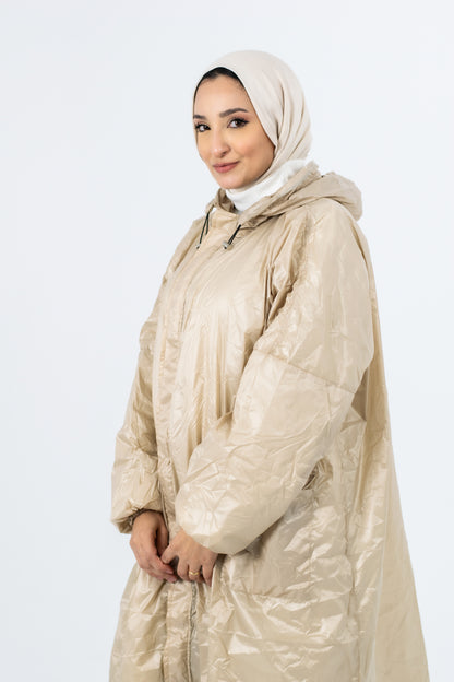 Waterproof Rain Coat ( 3 pieces ) Beige