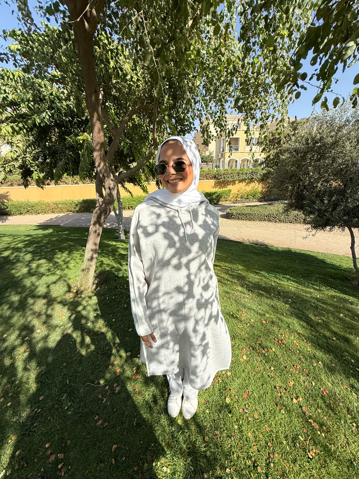 Modest Over Size Tracksuit - Grey