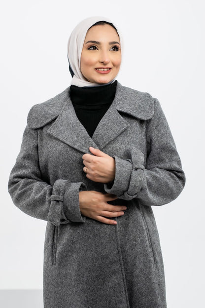 Coat Soft Wool - Grey