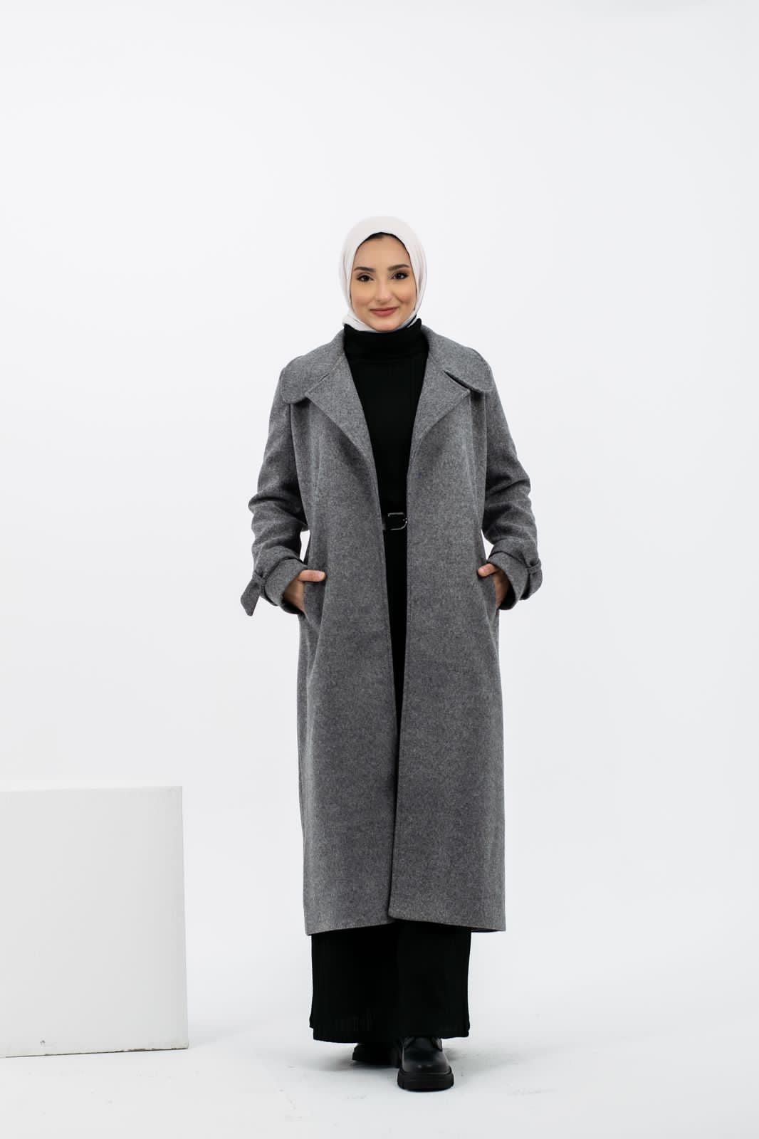 Coat Soft Wool - Grey