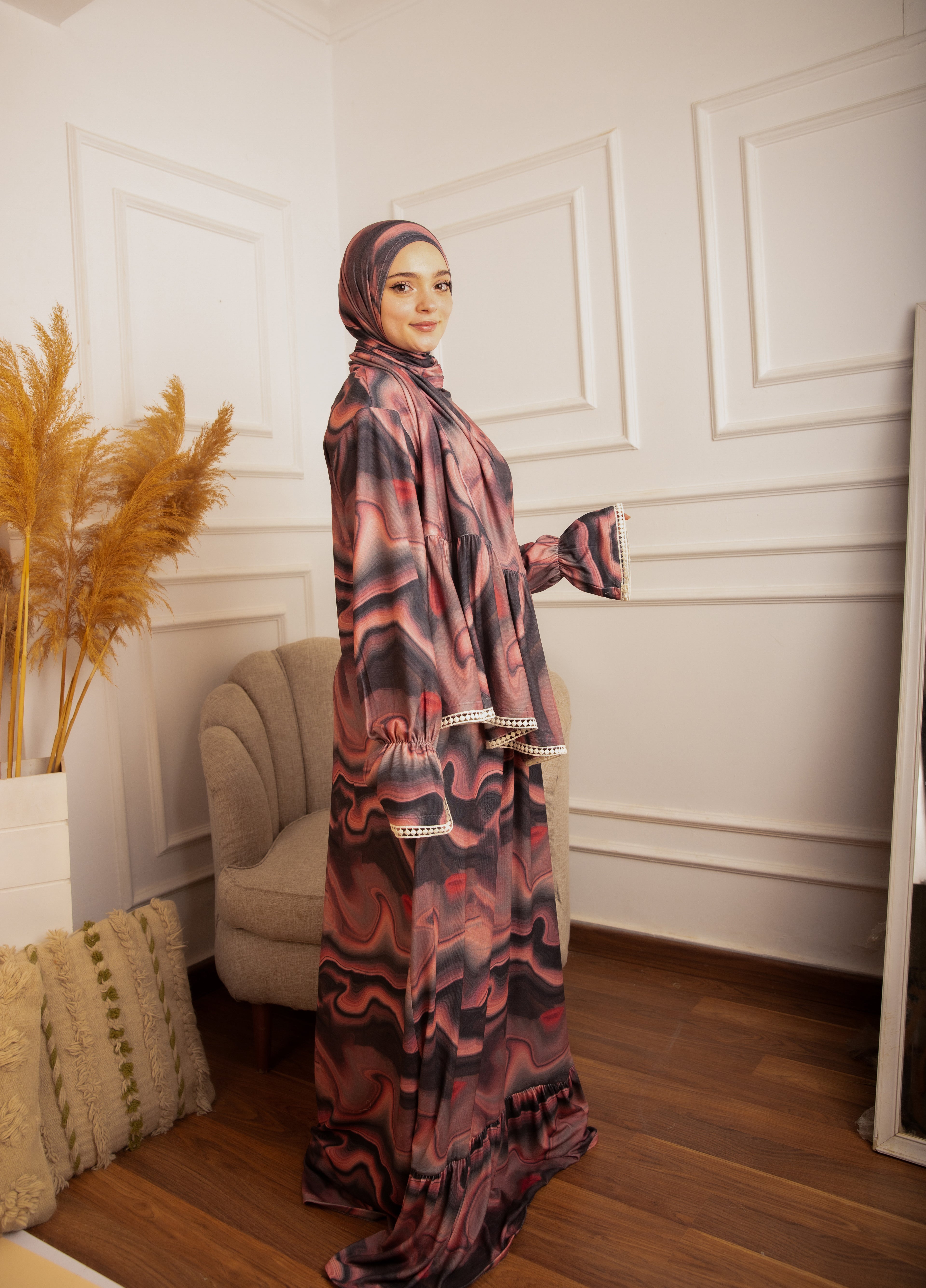 Marble Soft Winter Printed Isdal
