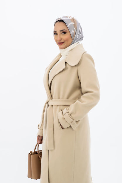 Coat Soft Wool - Beige