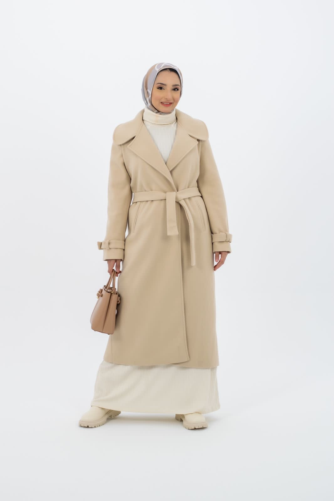 Coat Soft Wool - Beige