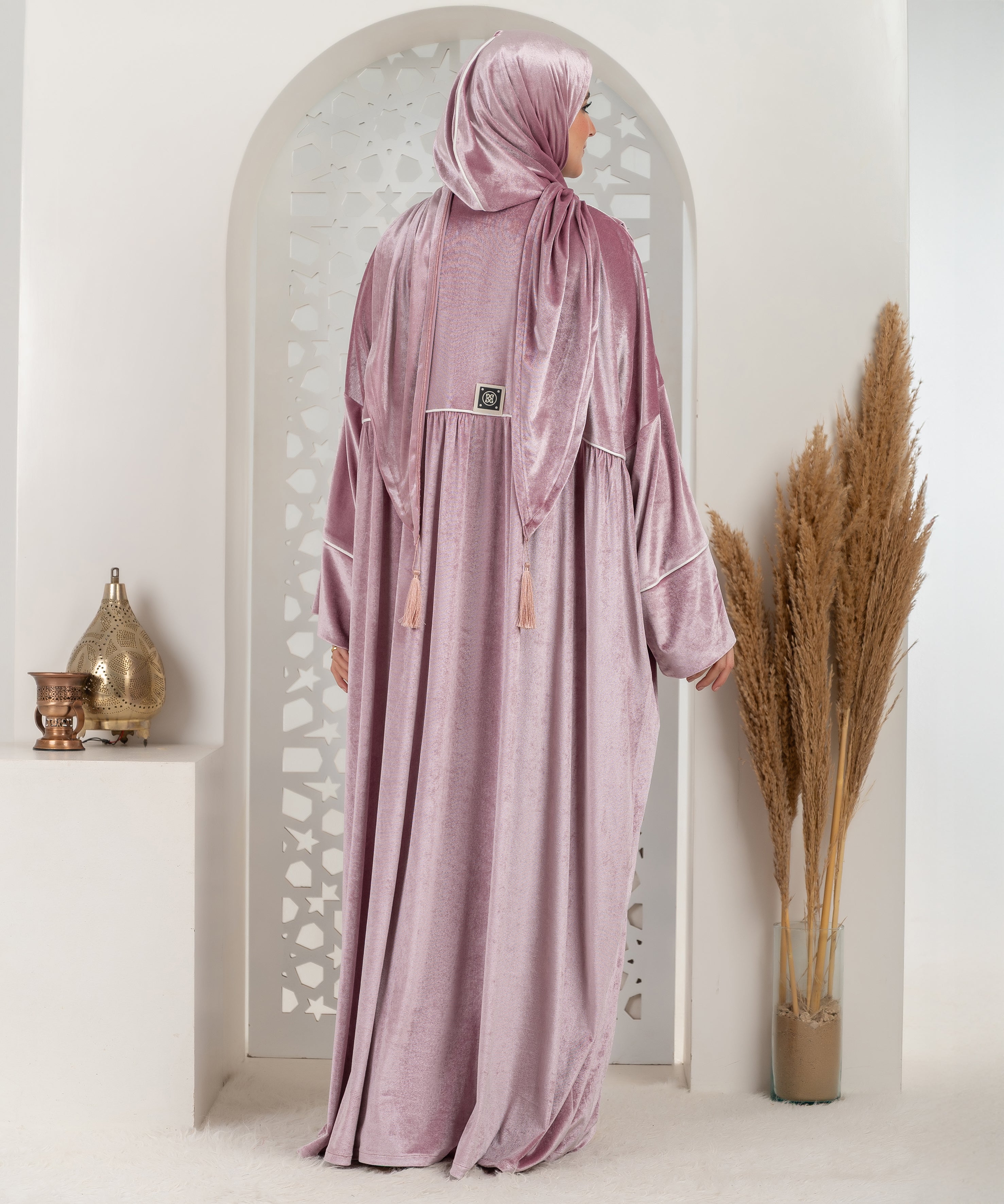 Luxury Cashmere Velvet Isdal - اسدال قطيفة سادة