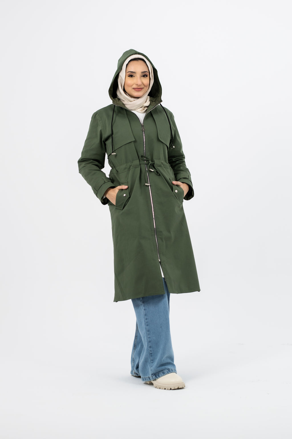 Trench Coat Green