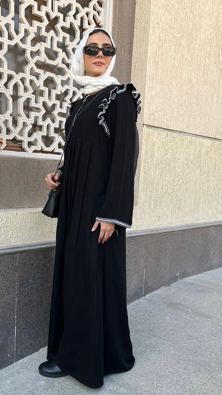 Ruffles Abaya