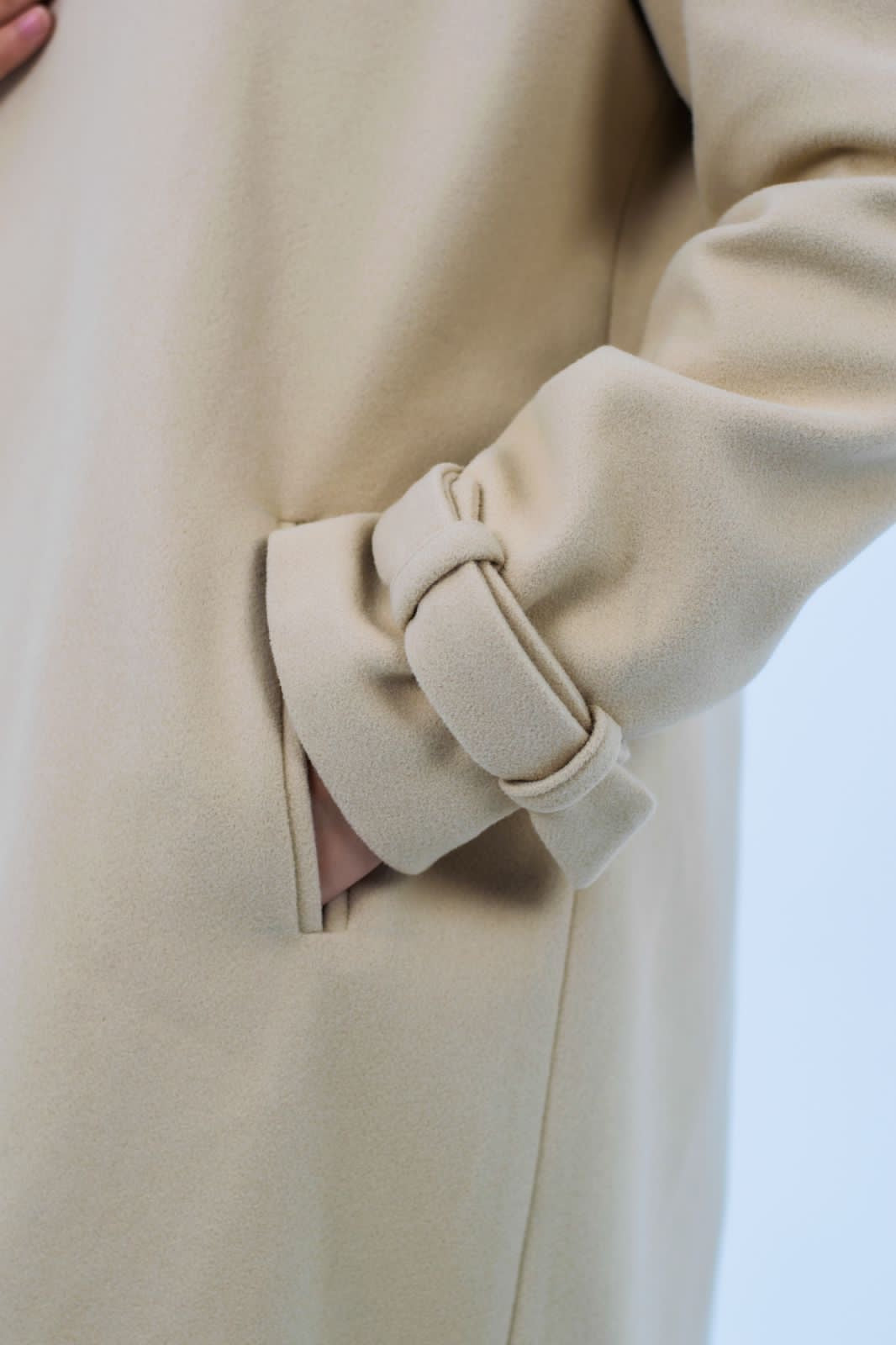 Coat Soft Wool - Beige