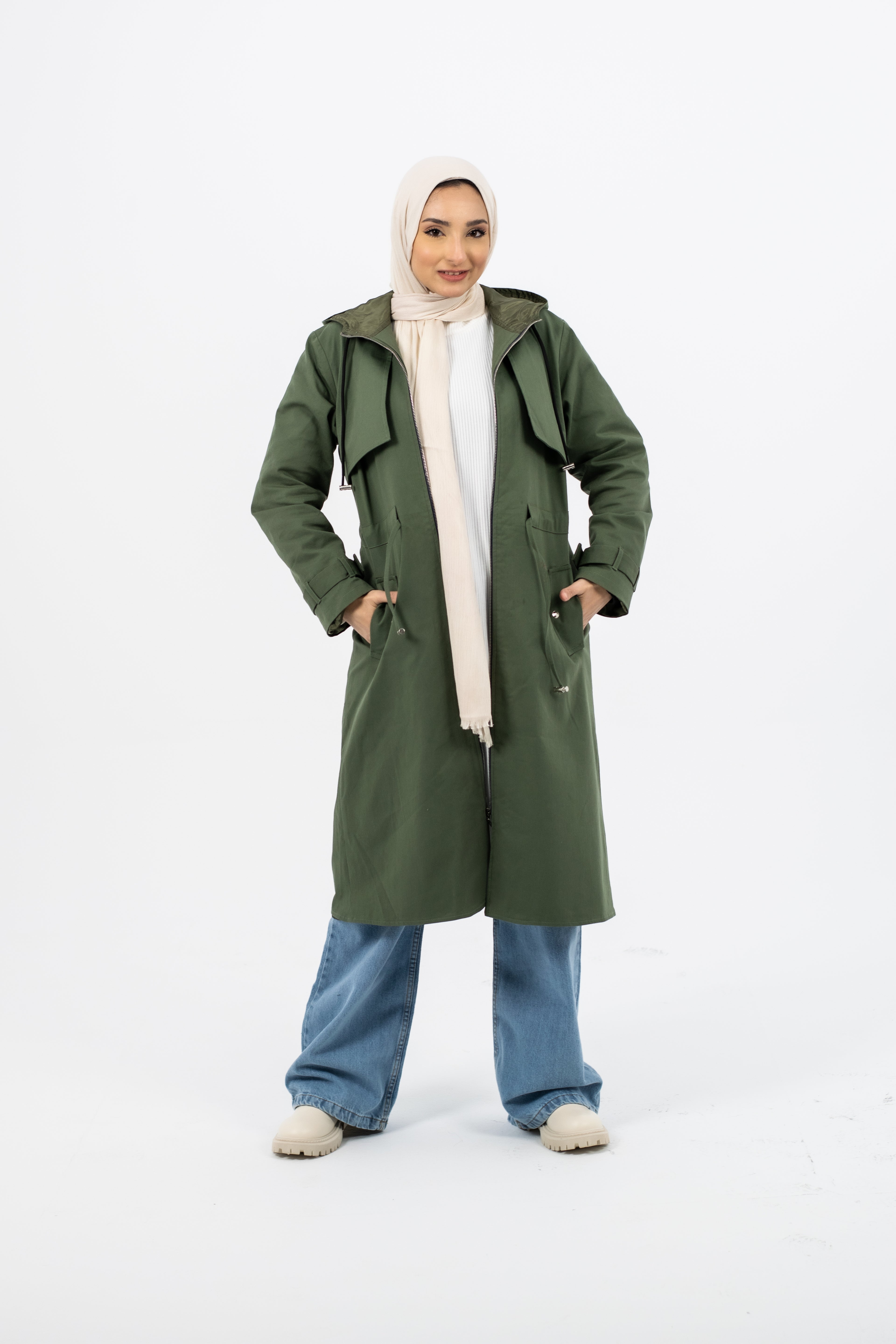 Trench Coat Green