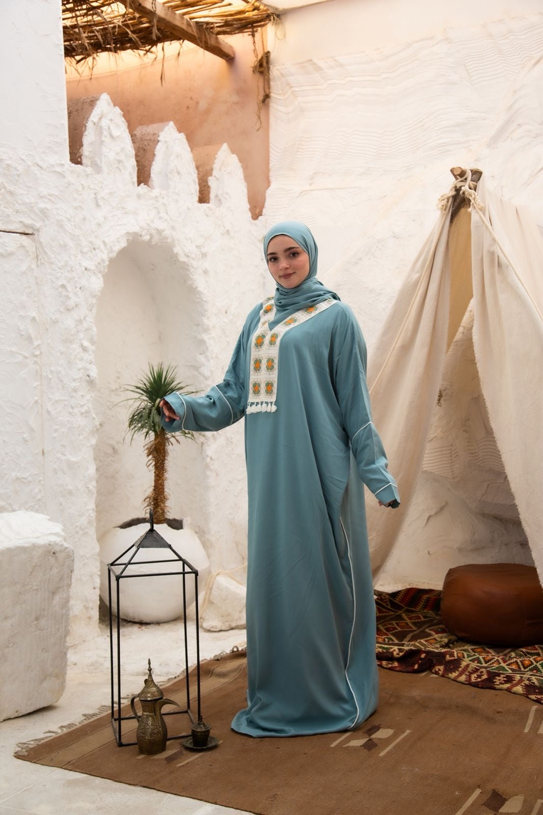 Viscose isdal - Mint green