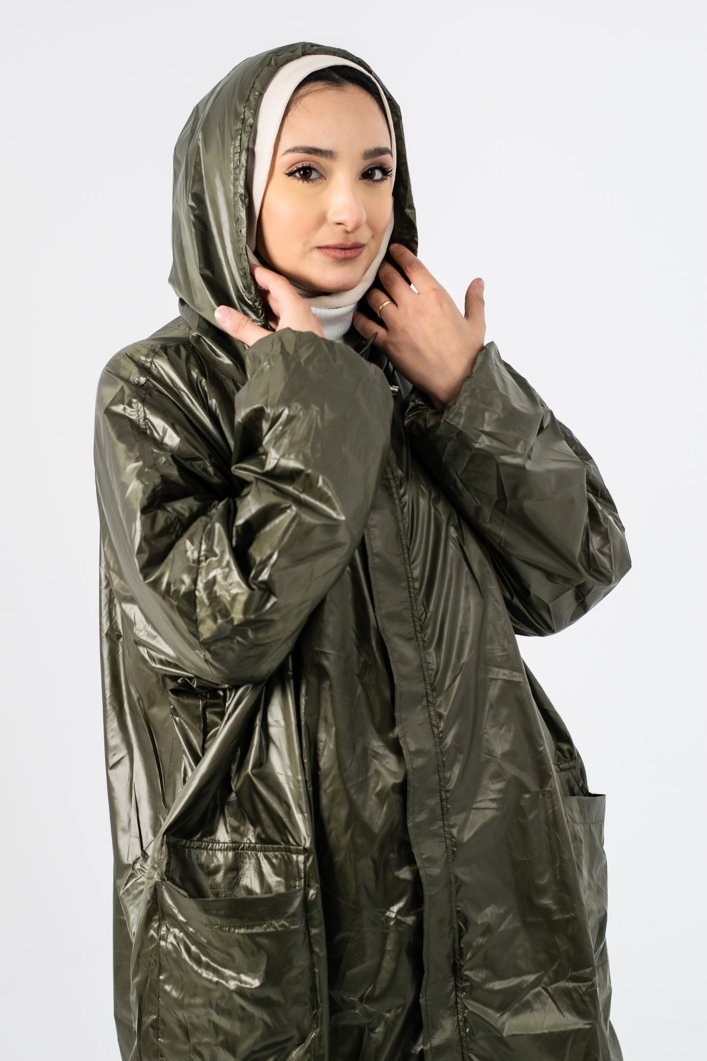 Waterproof Rain Coat ( 3 pieces ) Olive