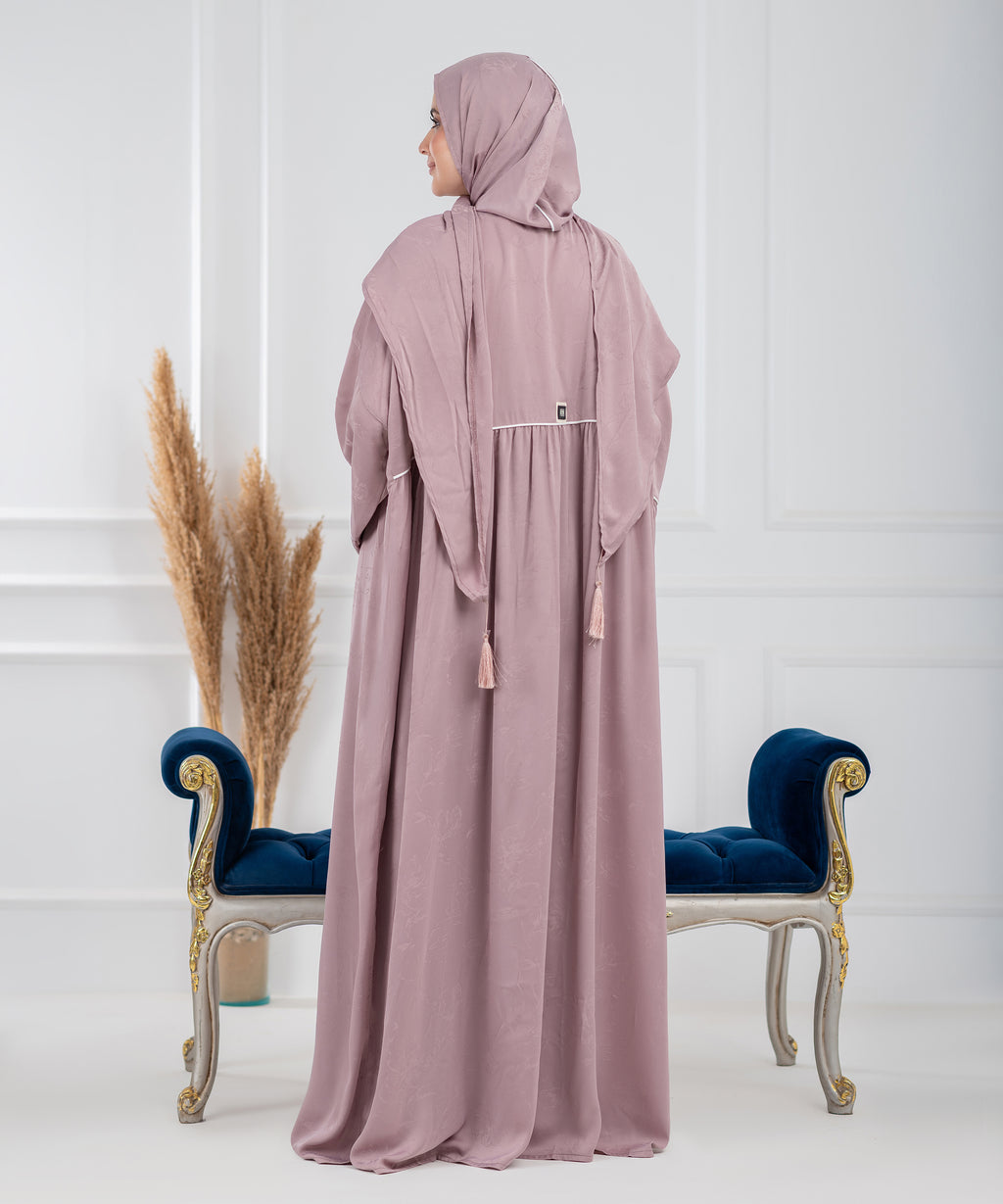 WARD Jacquard Satin isdal -  اسدال ورد ستان جاكار  (cashmere)