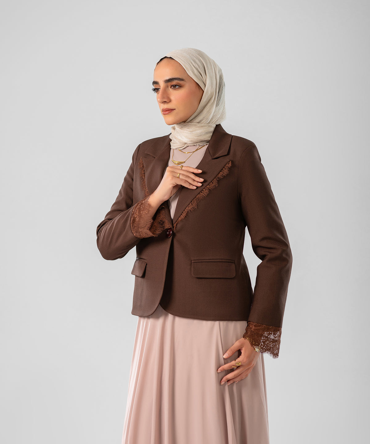 Dantel Blazer - بليزر دانتيل