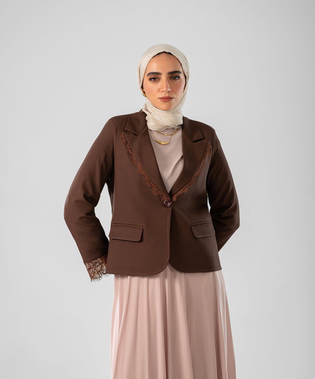 Dantel Blazer - بليزر دانتيل