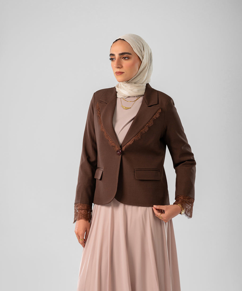 Dantel Blazer - بليزر دانتيل