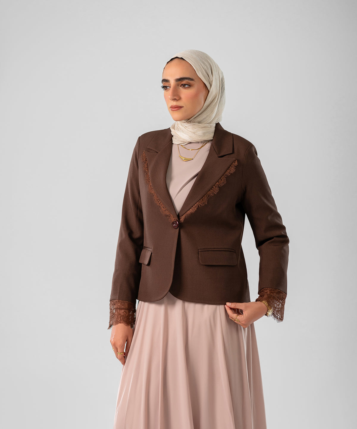 Dantel Blazer - بليزر دانتيل
