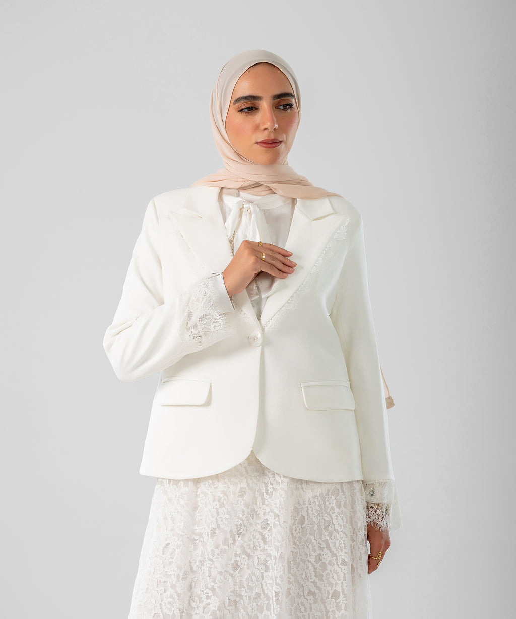 Dantel Blazer - بليزر دانتيل