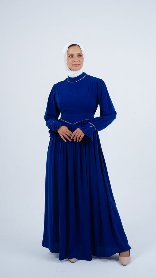 Royal Blue Princess apres midi Dress