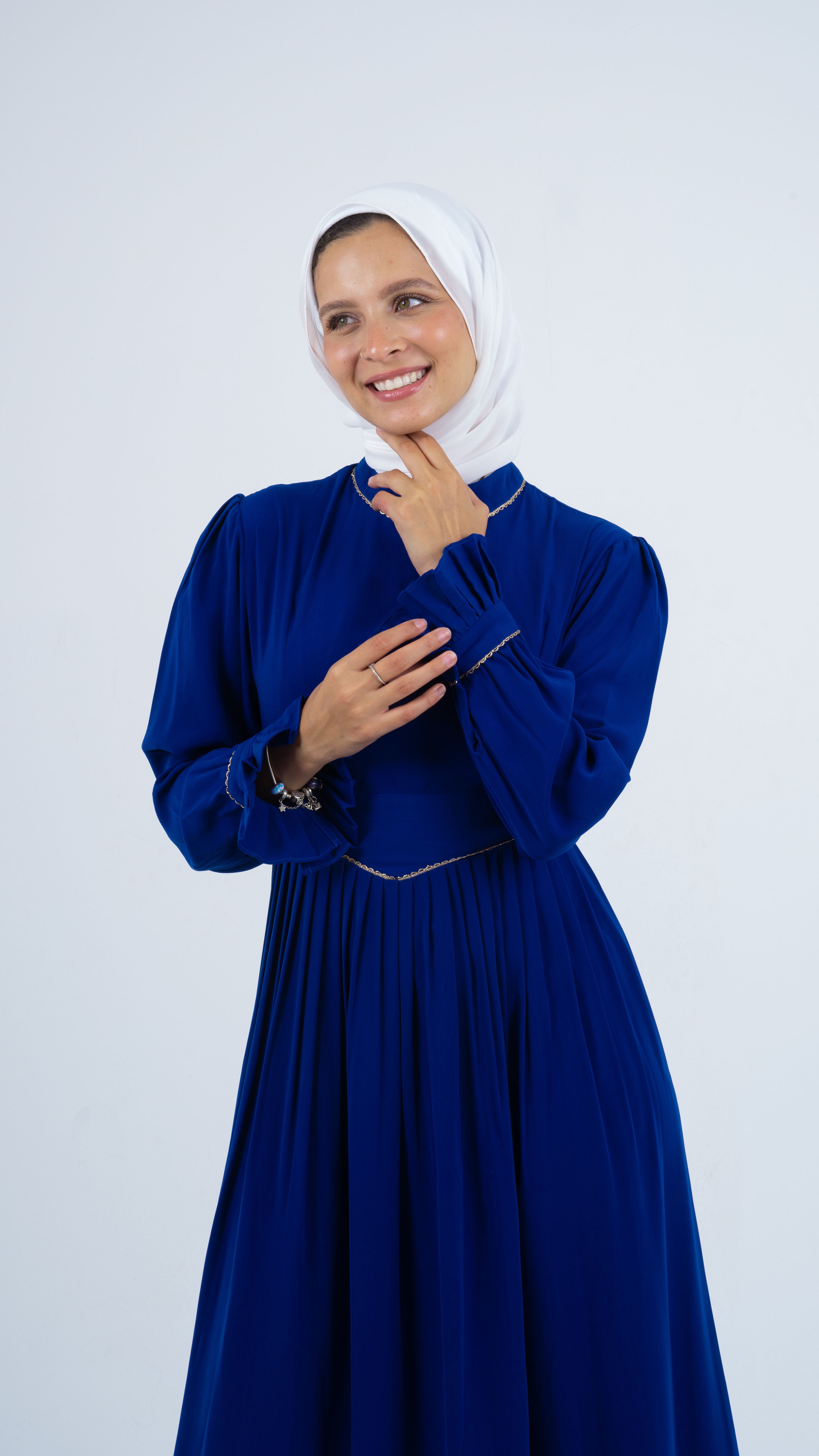 Royal Blue Princess apres midi Dress