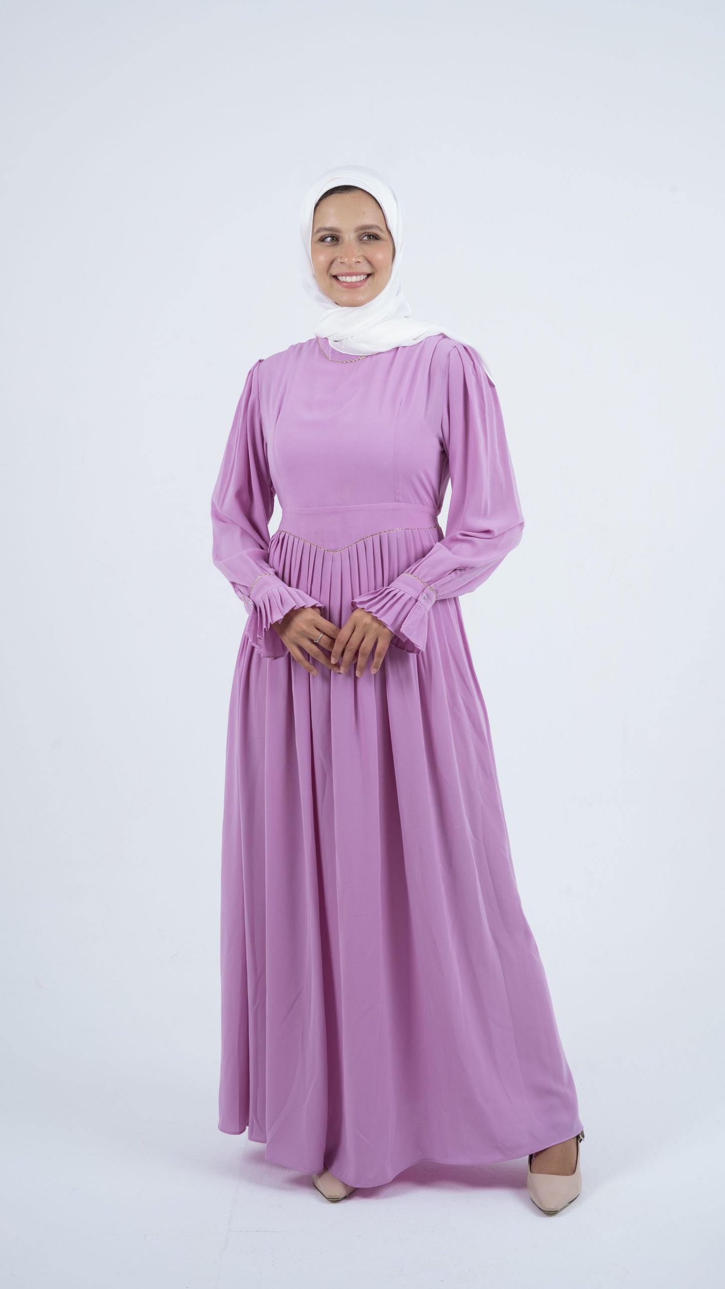 Lavender Purple Princess apres midi Dress