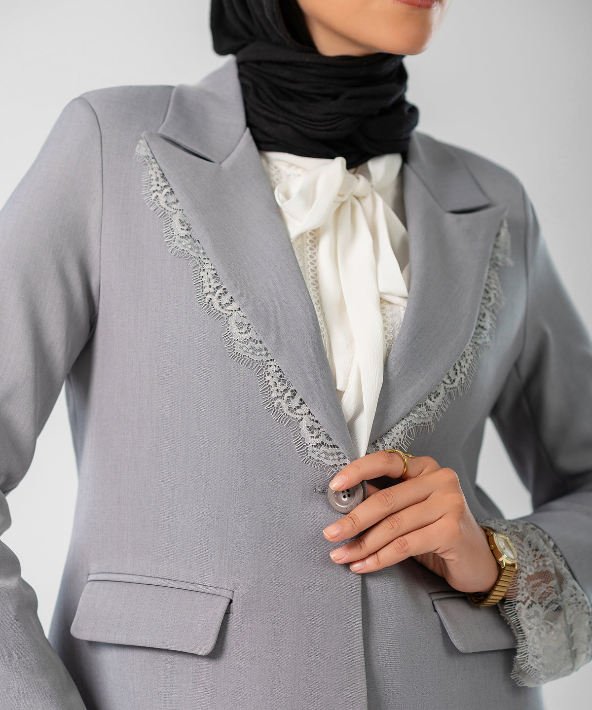 Dantel Blazer - بليزر دانتيل