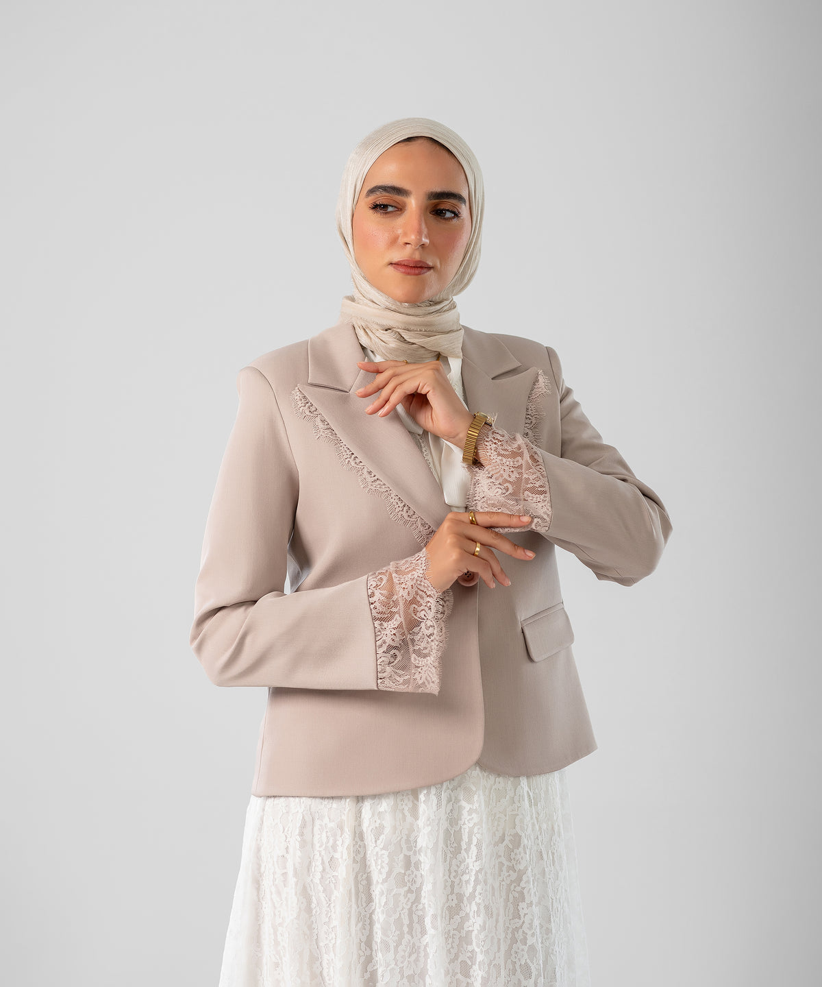 Dantel Blazer - بليزر دانتيل
