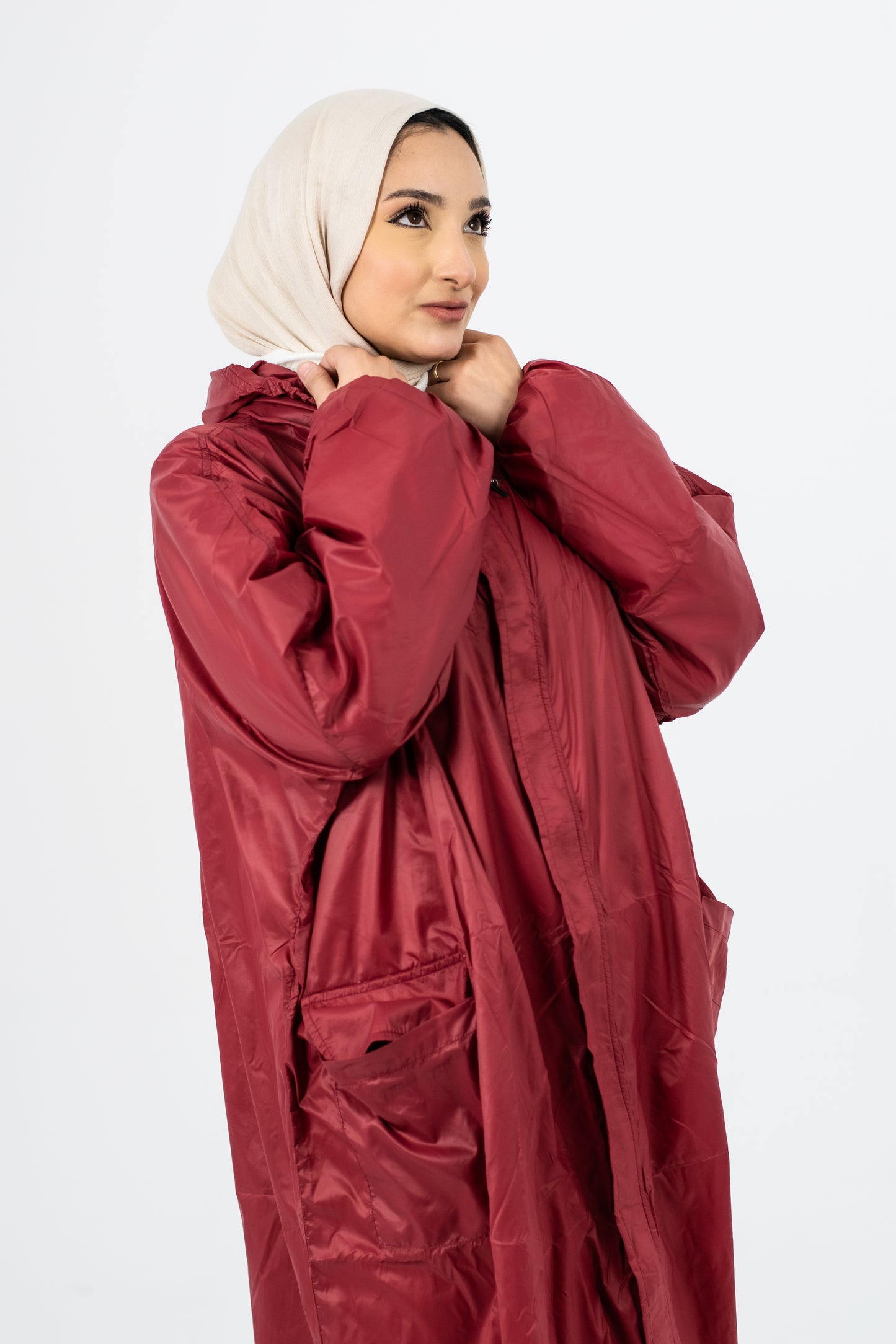 Waterproof Rain Coat ( 3 pieces ) Red