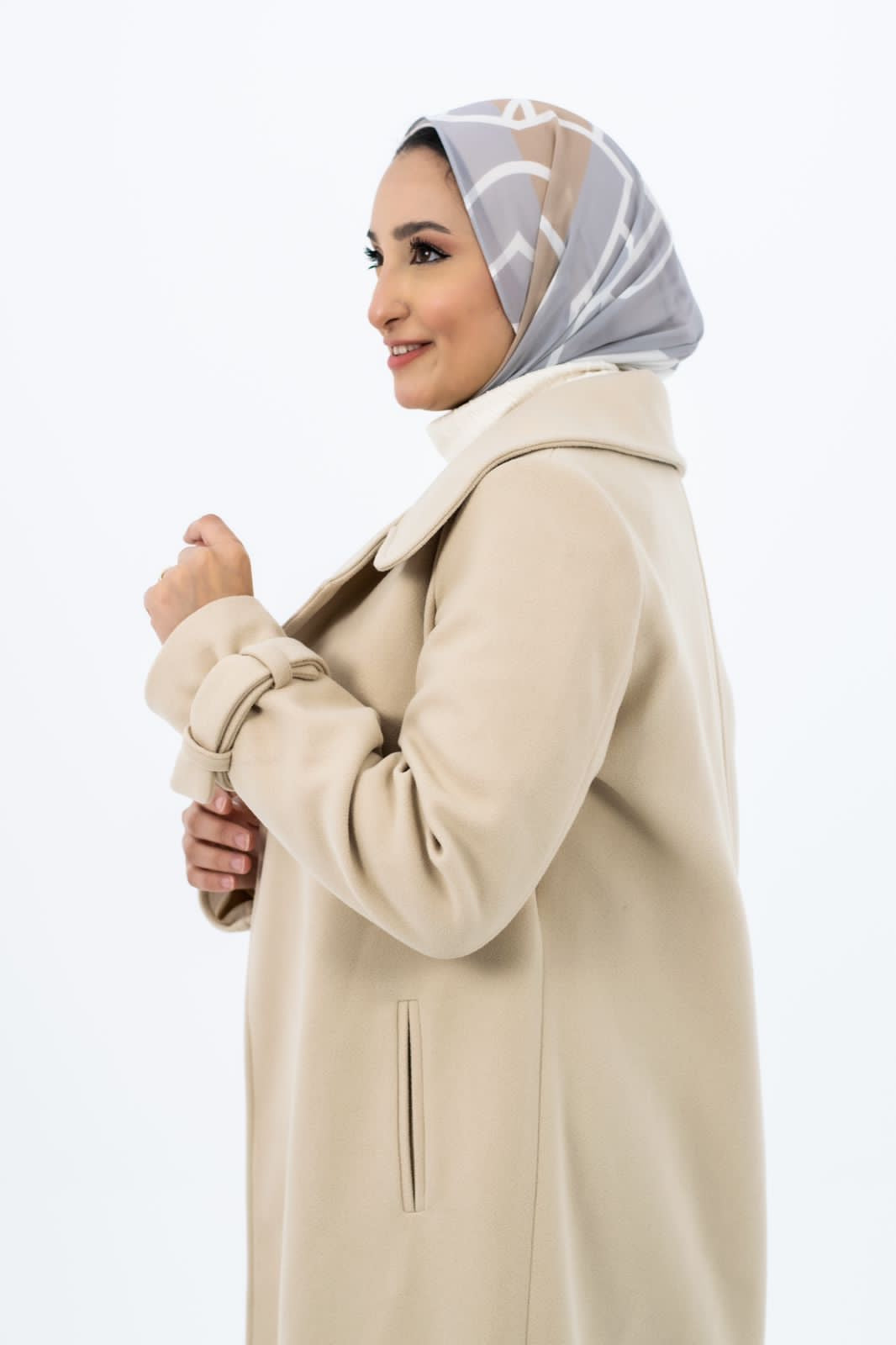 Coat Soft Wool - Beige