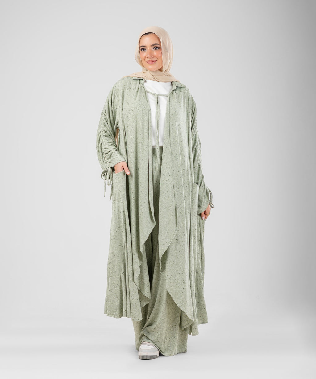 Flow Serena Drape 2-Piece Modest Set ( Olive )