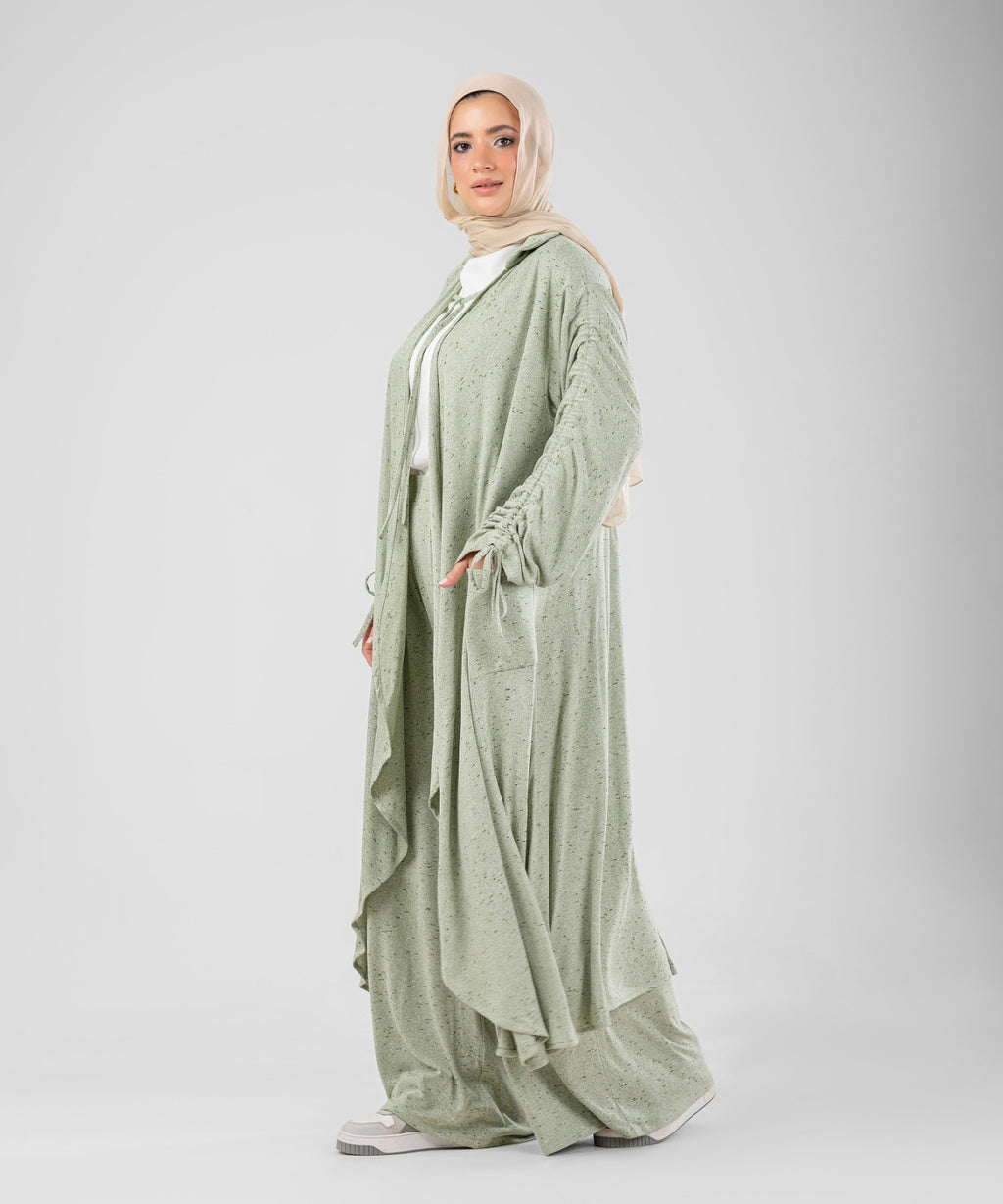 Flow Serena Drape 2-Piece Modest Set ( Olive )