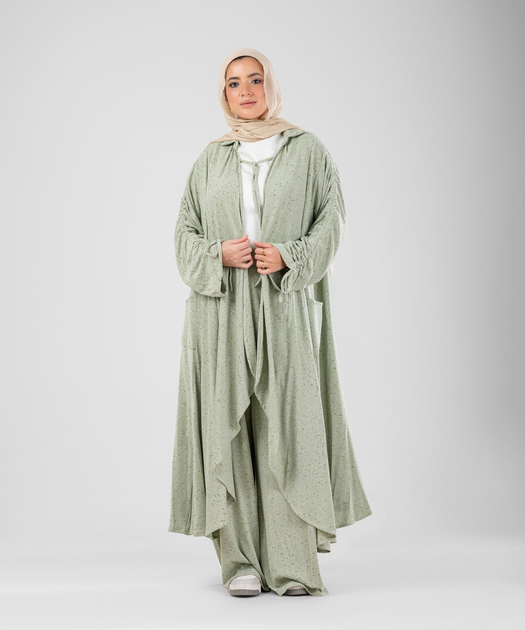 Flow Serena Drape 2-Piece Modest Set ( Olive )