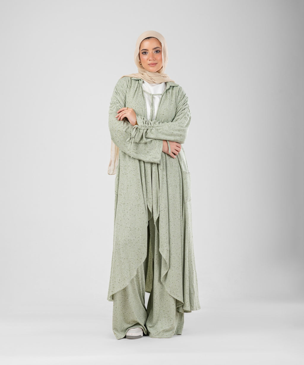 Flow Serena Drape 2-Piece Modest Set ( Olive )