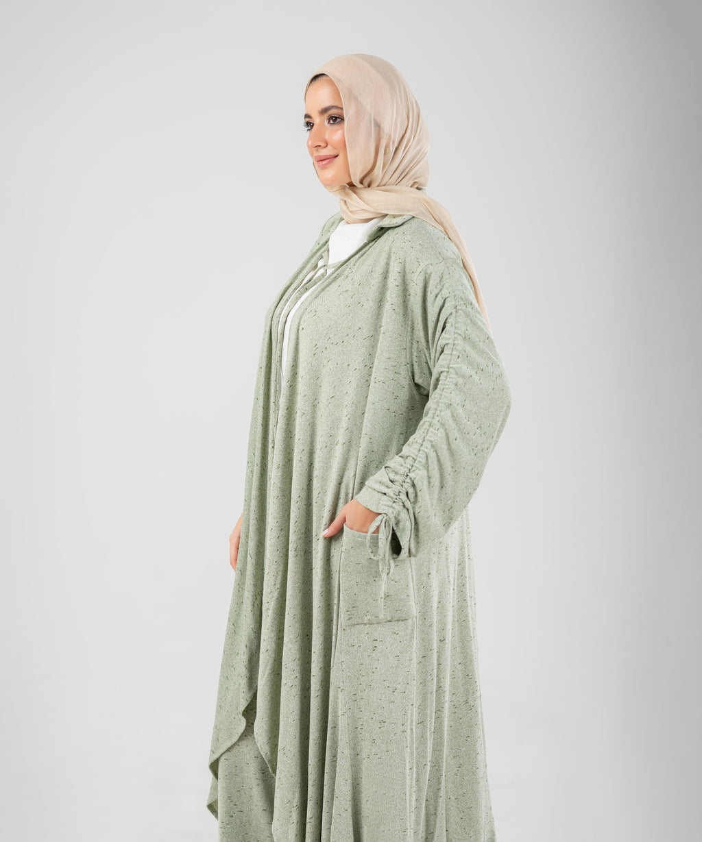 Flow Serena Drape 2-Piece Modest Set ( Olive )