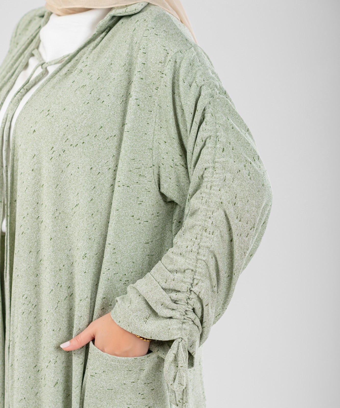 Flow Serena Drape 2-Piece Modest Set ( Olive )