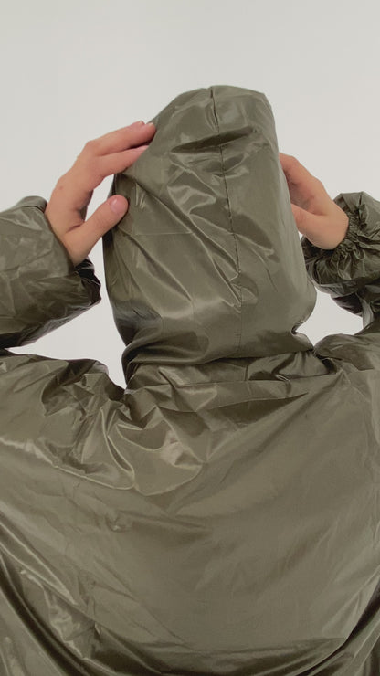 Waterproof Rain Coat ( 3 pieces ) Olive